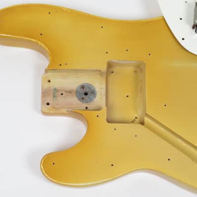 Fender Telecaster Bass 1975 Blonde Refin Left Handed image 16
