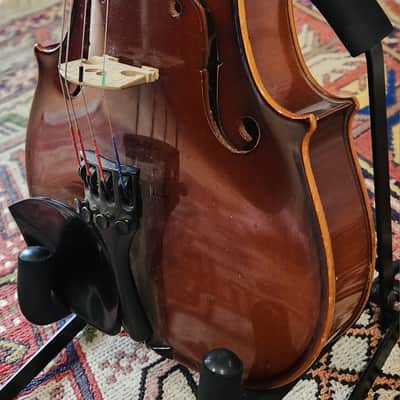 Kiso Suzuki No.101 Stradivarius Copy 3/4 Violin Nagoya Japan 1975 image 13