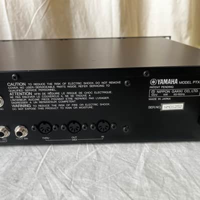 YAMAHA PTX8 PERCUSSION TONE GENERATOR drum synth New internal battery image 7
