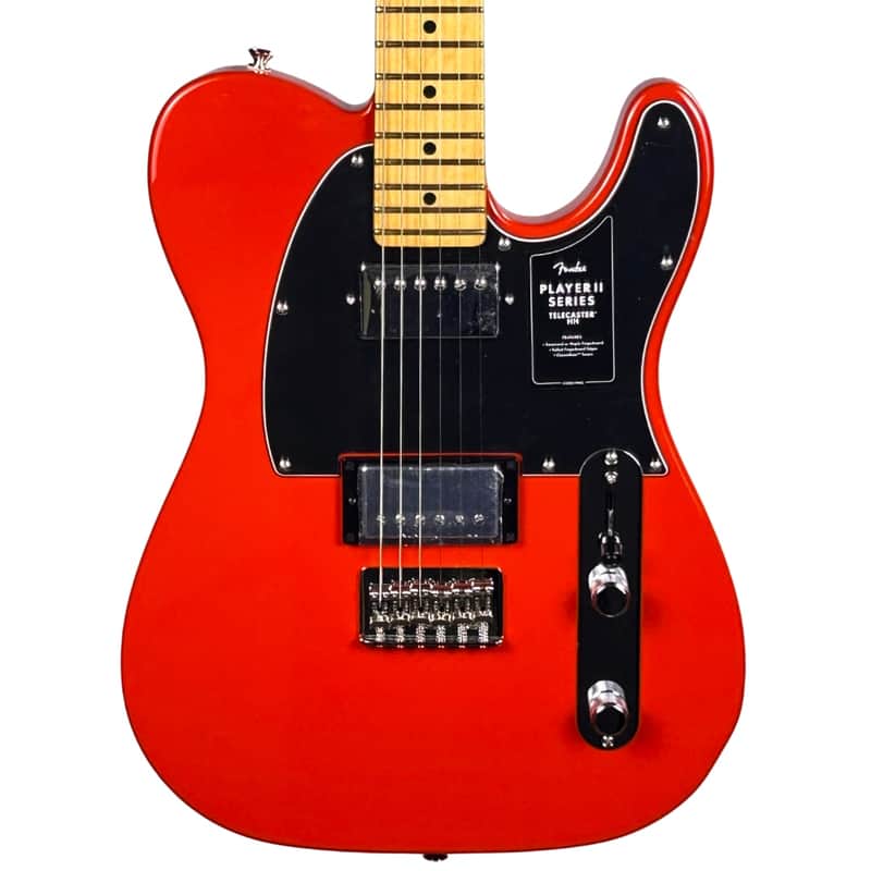 Fender Player II Telecaster HH, Maple Fingerboard, Coral Red - 3006 image 1