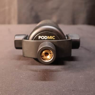 RODE PodMic Cardioid Dynamic Podcasting Microphone 2019 - Present - Black image 5
