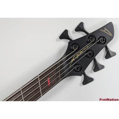 Dingwall AB1 Afterburner 1 RedBurst 5-String Multi-Scale Fanned Fret Bass Flame Maple Darkglass image 13