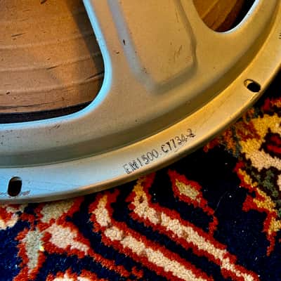 1965 Jensen EM1500 Concert Series 15inch 15" Alnico Speaker image 4