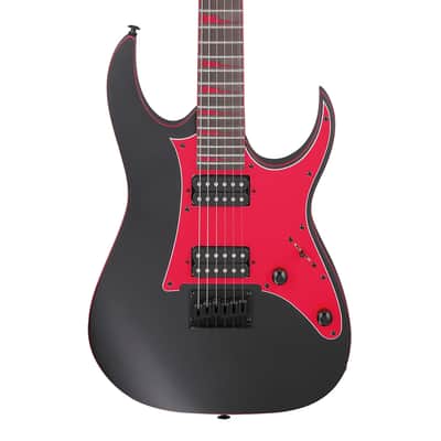 Used Ibanez GRG131DXBKF GIO GRG Electric Guitar - Black Flat image 1