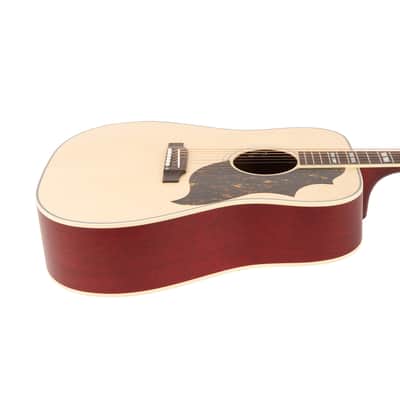 Gibson Country Western Studio Natural Top Cherry Back - Satin image 5