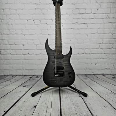 Schecter USA Signature Keith Merrow KM-7 Mk III Pro Electric Guitar Trans Black Pearl image 1