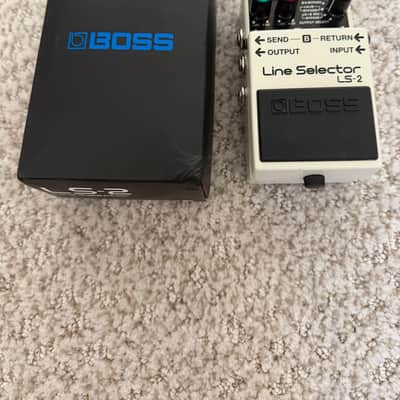 Boss LS-2 Line Selector (Silver Label) 1991 - Present - White image 1