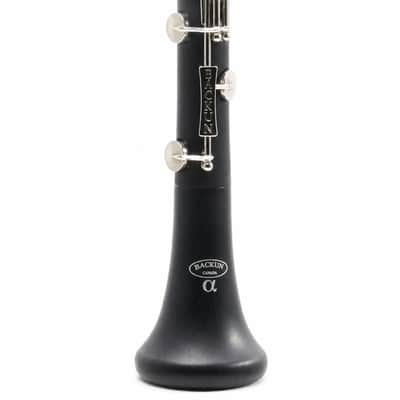 Backun BCLBALPHA-NK 'Alpha' Student Bb Clarinet Nickel-Plated Keys SN 2600467 image 8