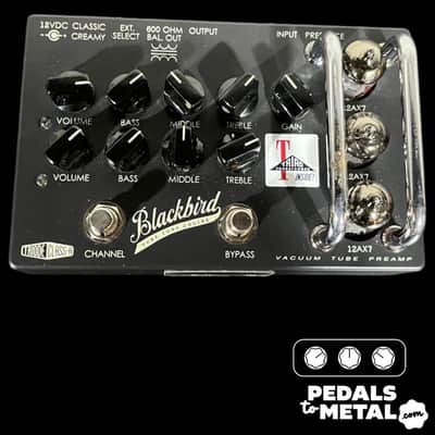 Effectrode Audiophile Pedals Blackbird Tube Preamp - Black X12889 image 2