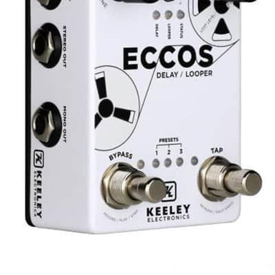 New - Keeley Eccos Tape Delay Looper Guitar Effects Pedal image 3