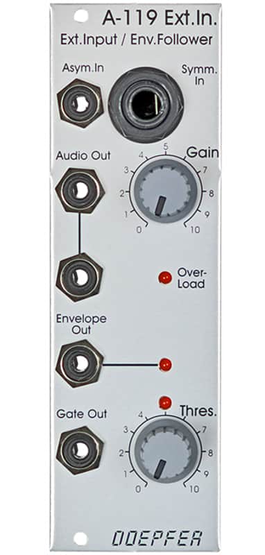 Doepfer A-119 External input / envelope follower eurorack module. image 1
