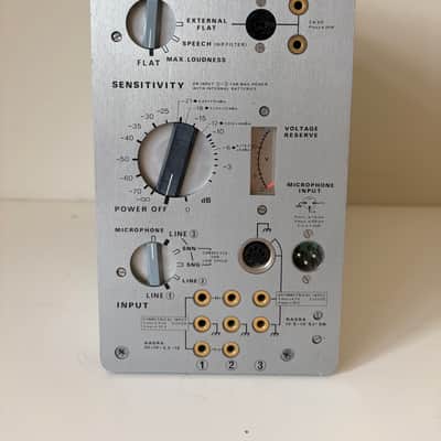 Nagra DSM Studio Speaker Monitor + Mains Cables Battery Holder & FRONTLINE metal transit case imagen 3