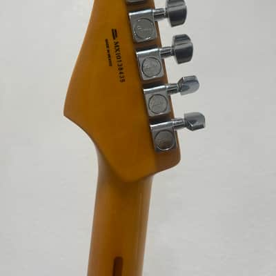 Cuomocaster Weezer Stratocaster Official Fender Licensed Parts Sonic Blue image 7
