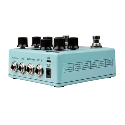 New NUX NDD-6 Duotime Dual Delay Engine Guitar Effects Pedal image 6