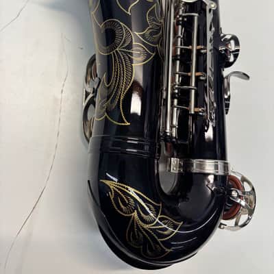 EastRock Black/Golden Alto Saxophone E Flat Sax Full Kit - Black Gold image 5