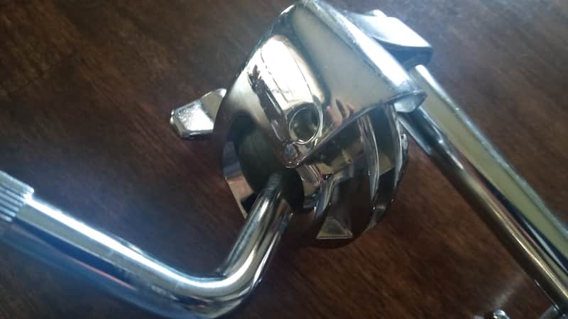 Tama Single Tom holder and clamp 2005 - chrome image 1