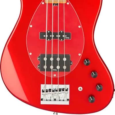 Sadowsky MetroExpress Vintage M/J Bass Guitar - Solid Candy Apple Red Metallic  Roasted Maple Fingerboard image 1
