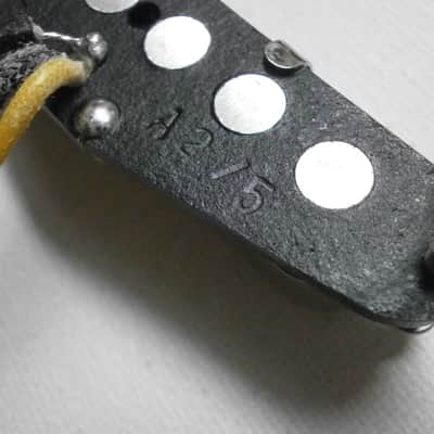 Telecaster HOT Tele A2/5 NECK Pickup 11,2kOhm Quarter Pound Open Cover .250" Magnets HandWound  by Q pickups image 5