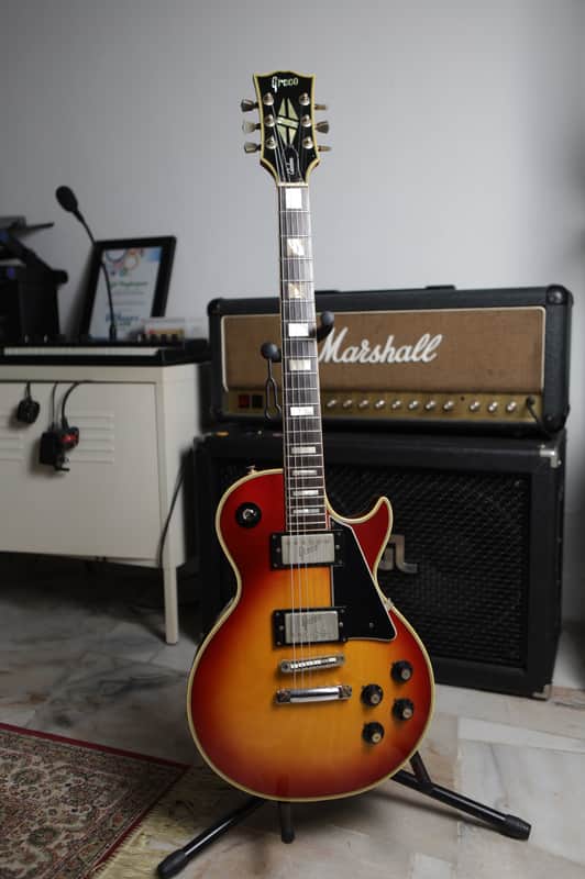 PRICE DROP!* VINTAGE 1975 GRECO LES PAUL CUSTOM EG-550R Cherry