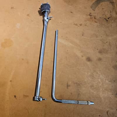 Ludwig Bass Drum Mounted Cymbal Arm - Telescoping L Arm 1960s image 5