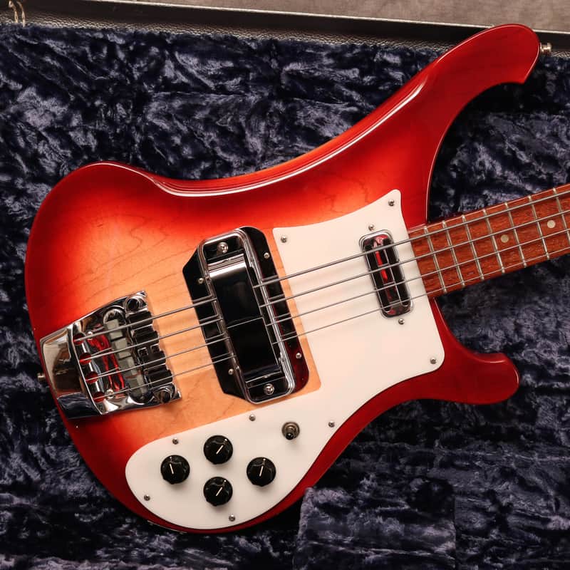 1998 Rickenbacker 4001 V63 - Fireglo - OHSC image 1