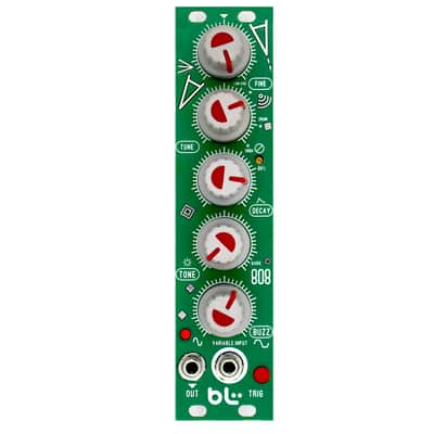 BLM Vintage Asteroid Kick Drum 2022 green image 1