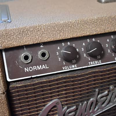 1960 Fender 5G12 Concert 4x10" Combo Amplifier Brownface Pre-CBS image 9