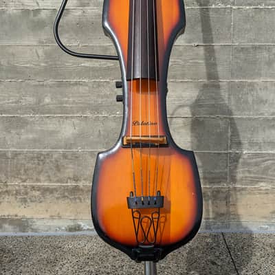 Palatino VE-500 3/4 Electric Upright Bass, Sunburst image 3