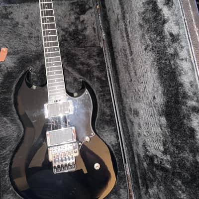 ESP Sado Custom Shop Viper w/Floyd Rose - Black EMG image 2