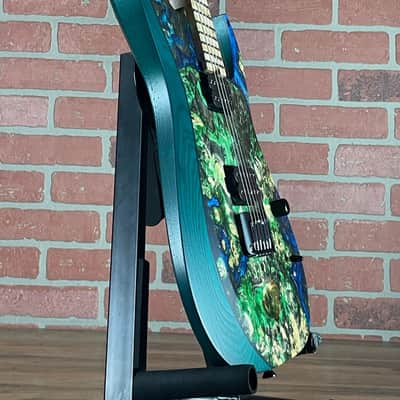 Schecter USA Custom Shop Sunset Extreme 6 Electric Guitar - Multi-Colored Stabilized Top Satin - Flame Maple Fretboard image 14