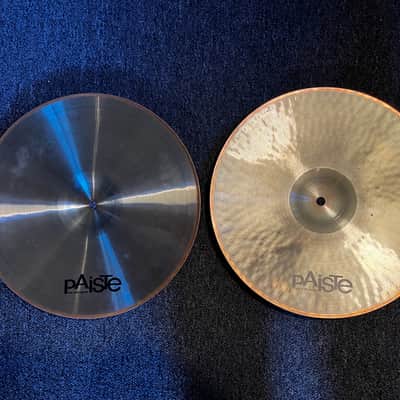 Used Paiste Giant Beat 14" Hi Hats T-810g B-1040g w/ video demo of actual cymbal for sale image 2