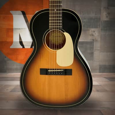 Silvertone Parlor Acoustic Electric w/Fishman Clearwave 60 - Vintage Sunburst (604EAVS) image 1