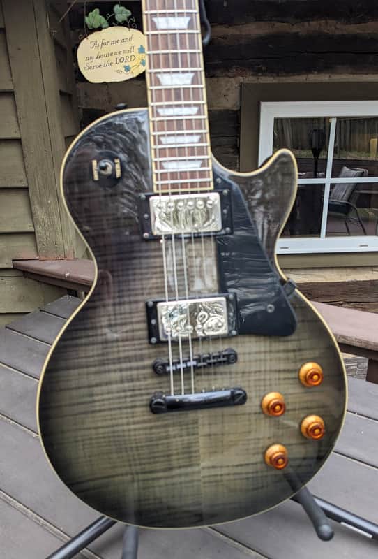 Epiphone Les Paul Standard Pro 2019 - Black burst image 1