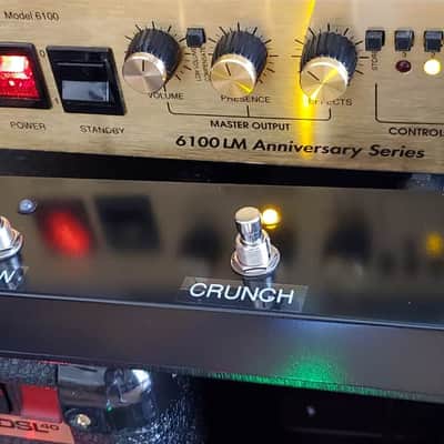 Custom Low-Profile 3-Button 6100 LE LM 6101 Footswitch for Marshall 30th Anniversary MPM3E-like with 25-Ft Cable image 7