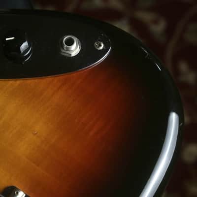Fretless Fender Jazz Bass JB-62 FL, Made in Japan 2007-2010 - Sunburst image 12