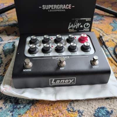 Laney Supergrace Loudpedal Billy Corgan Sig 60W Guitar Amp Pedal image 10