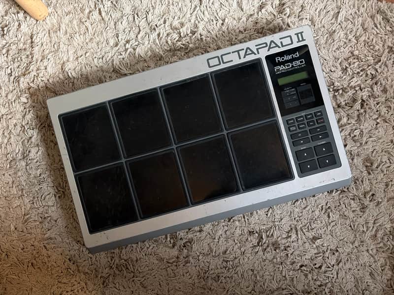 Roland Pad-8 Octapad 1980s - Silver image 1