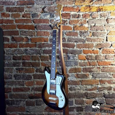 Custom Kraft / Guyatone LG *EARLY* Ibanez MO.1830 Jet King MIJ Electric Guitar (1950s - Sunburst) image 6