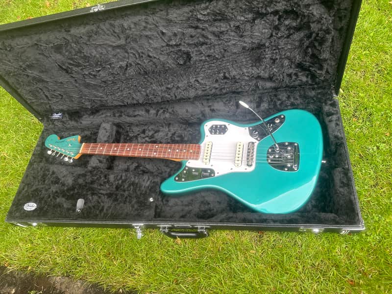 Fender JG-66 Jaguar Reissue MIJ Ocean Turquoise | Reverb