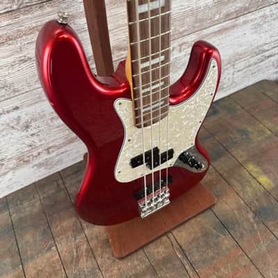 Fender American Vintage Hot Rod '70s Jazz Bass 2014 - Candy Apple Red image 3