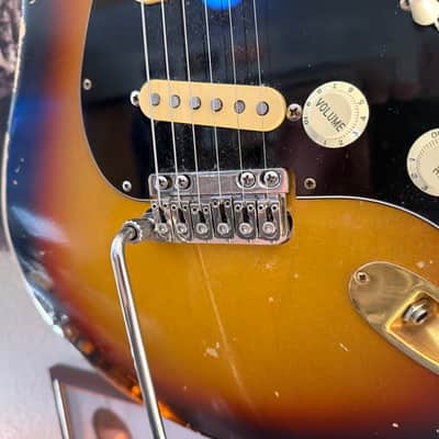 MJT Custom 1 Piece Alder Stratocaster with LH VegaTrem and Texas Specials image 8