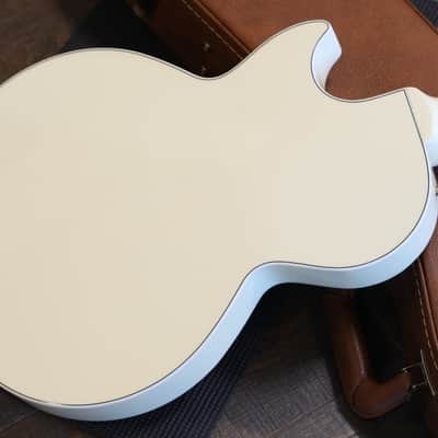 2017 Gibson Custom Alex Lifeson Limited Edition ES-Les Paul Custom #57 of 200 Semi-Hollow Electric Guitar Classic White + COA OHSC image 13