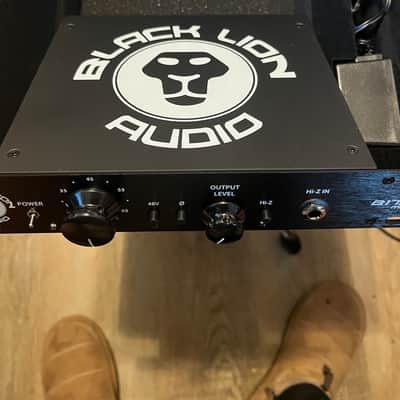 Black Lion Audio B173 MKII Microphone Preamp 2020 - Black image 2