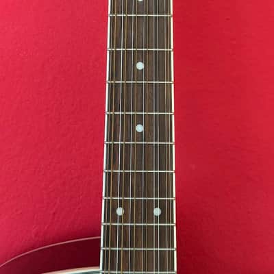 Dean JC-QM-12-TGE / 12-String Jumbo Cutaway / compare with Gretch Guild Alvarez Takamine image 11