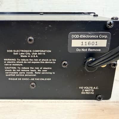 DOD R-830A Dual-Channel 15-Band Graphic Equalizer Rackmount EQ 1988–1990 image 14
