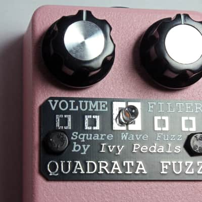 Ivy Pedals Quadrata Fuzz Deluxe - PINK / BLACK 2026 image 1