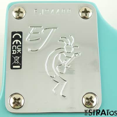 USA Fender ERIC JOHNSON Strat BODY + HARDWARE American Tropical Turquoise image 4