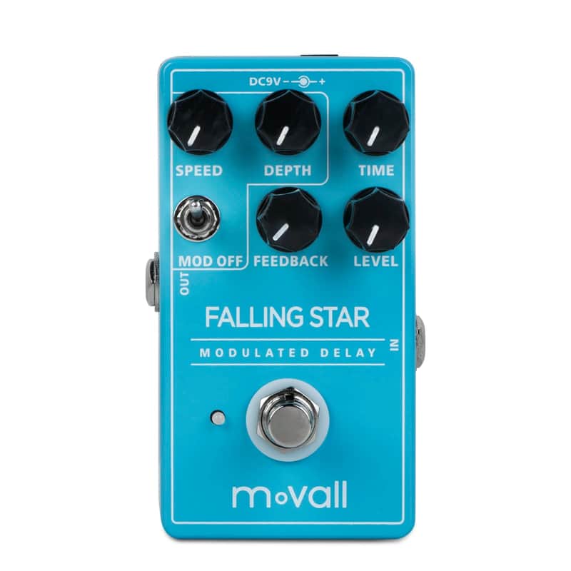 Movall MP104 Falling Star Modulated Delay Guitar Effect Pedal (Fast Free US Shipping!) image 1