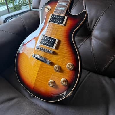 Gibson Les Paul Less Plus (Less+) 2015 - Desert Burst with Upgrades image 2