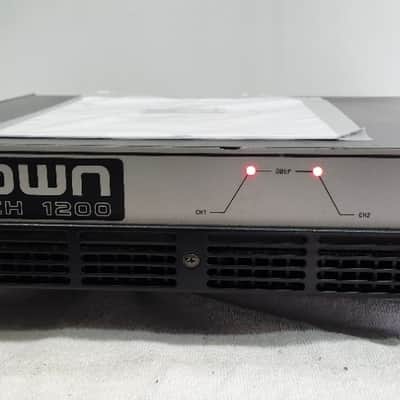 Crown Vintage Power Amp Model Micro-Tech 1200 image 2